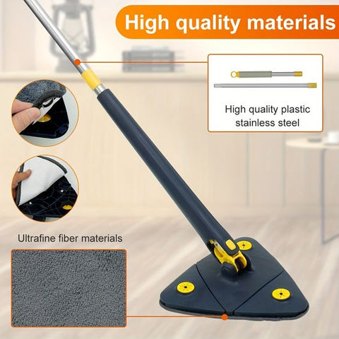 Adjustable Cleaning Triangle Mop