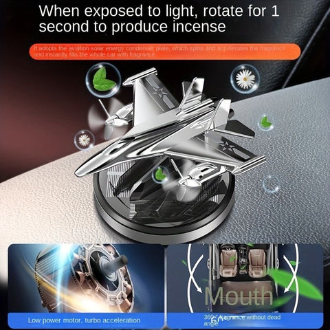 Solar-Powered Helicopter Car Freshener