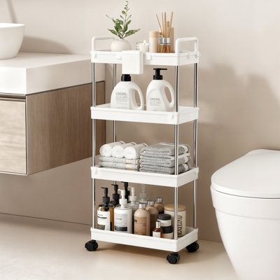 4 TIER SLIM TROLLEY