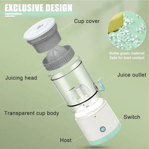 Wireless Multi-Functional Portable Juice Squeezer
