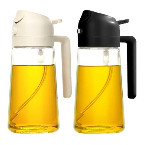 2 in 1 Oil Spray Bottle 🍳✨