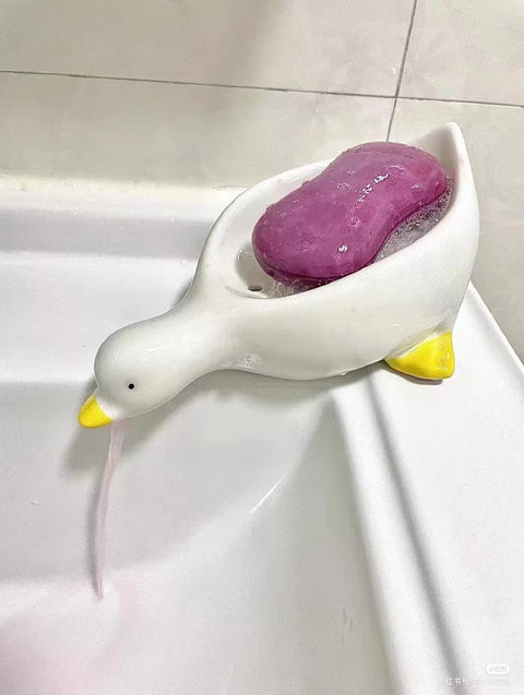 Duck Soap Holder - Quack Up Your Bathroom Decor!