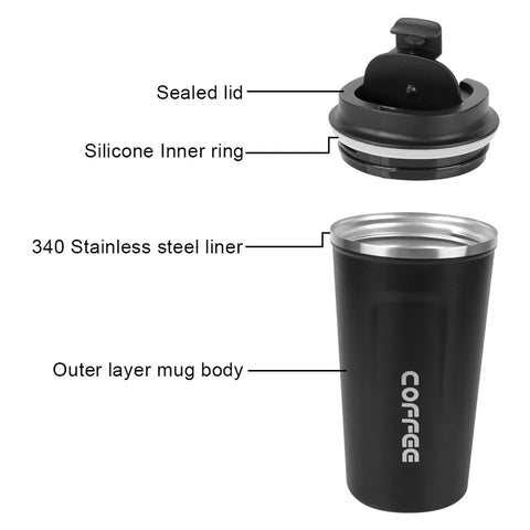 Travel Coffee Mug | Hot & Cold