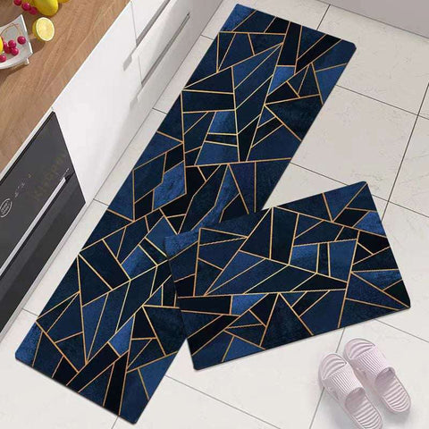 KITCHEN RUNNER WITH MAT ANTI SLIP Design 3