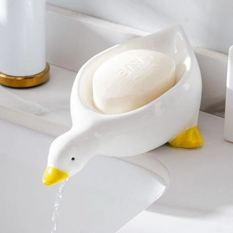 Duck Soap Holder - Quack Up Your Bathroom Decor!