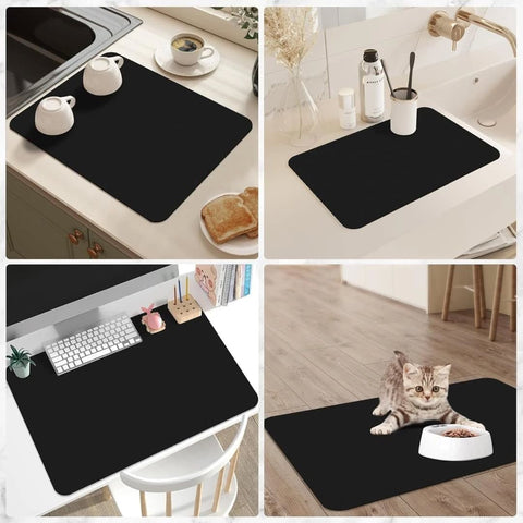 Kitchen Absorbent Draining Mat 😍
