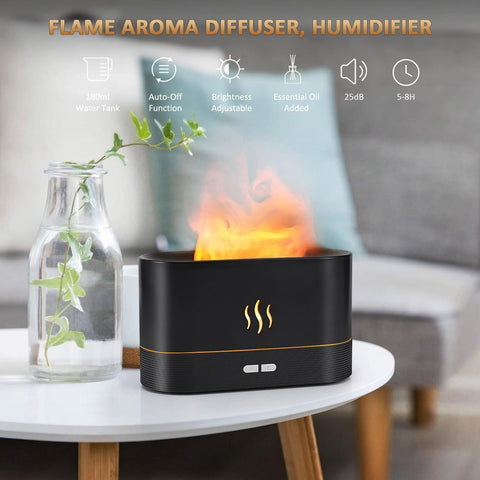 Humidifier-Auto-Off 180ml Essential Oil Diffuser