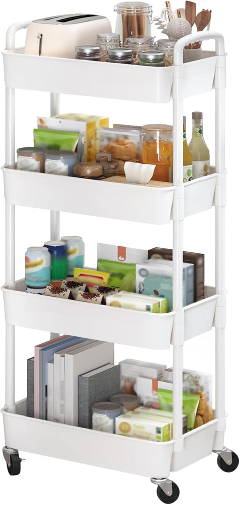 4 TIER SLIM TROLLEY