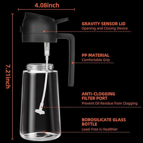 2 in 1 Oil Spray Bottle 🍳✨