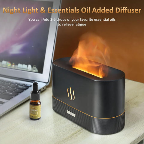 Humidifier-Auto-Off 180ml Essential Oil Diffuser
