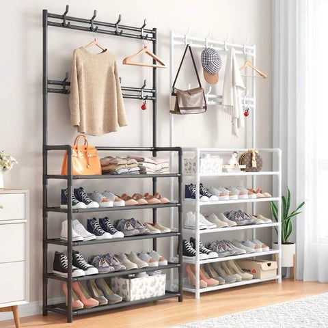 Multifunctional Shoe Rack and Organizer