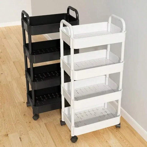 3 AND 4 TIER SLIM TROLLEY