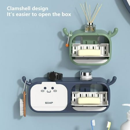 Wall Mounted Soap Holder - Elevate Your Bathroom Space!