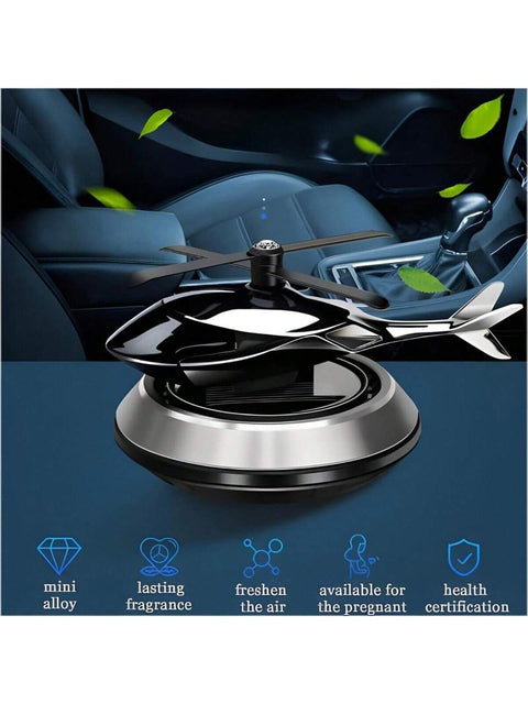 Solar-Powered Helicopter Car Freshener