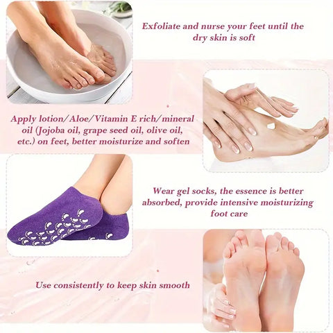 GEL MOISTURIZING SOCKS