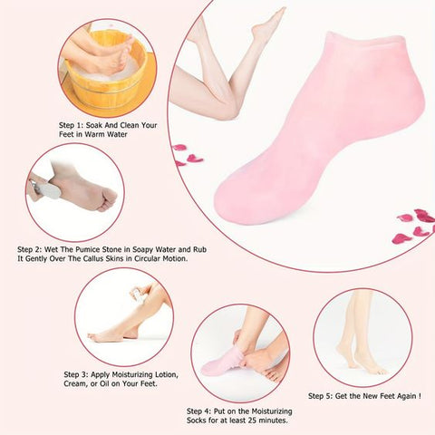 The silicone socks