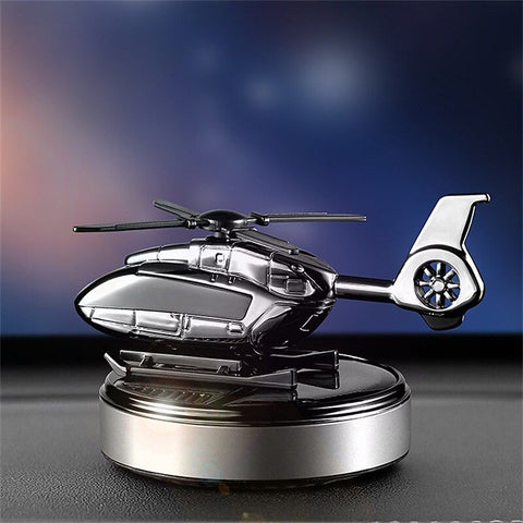 Solar-Powered Helicopter Car Freshener
